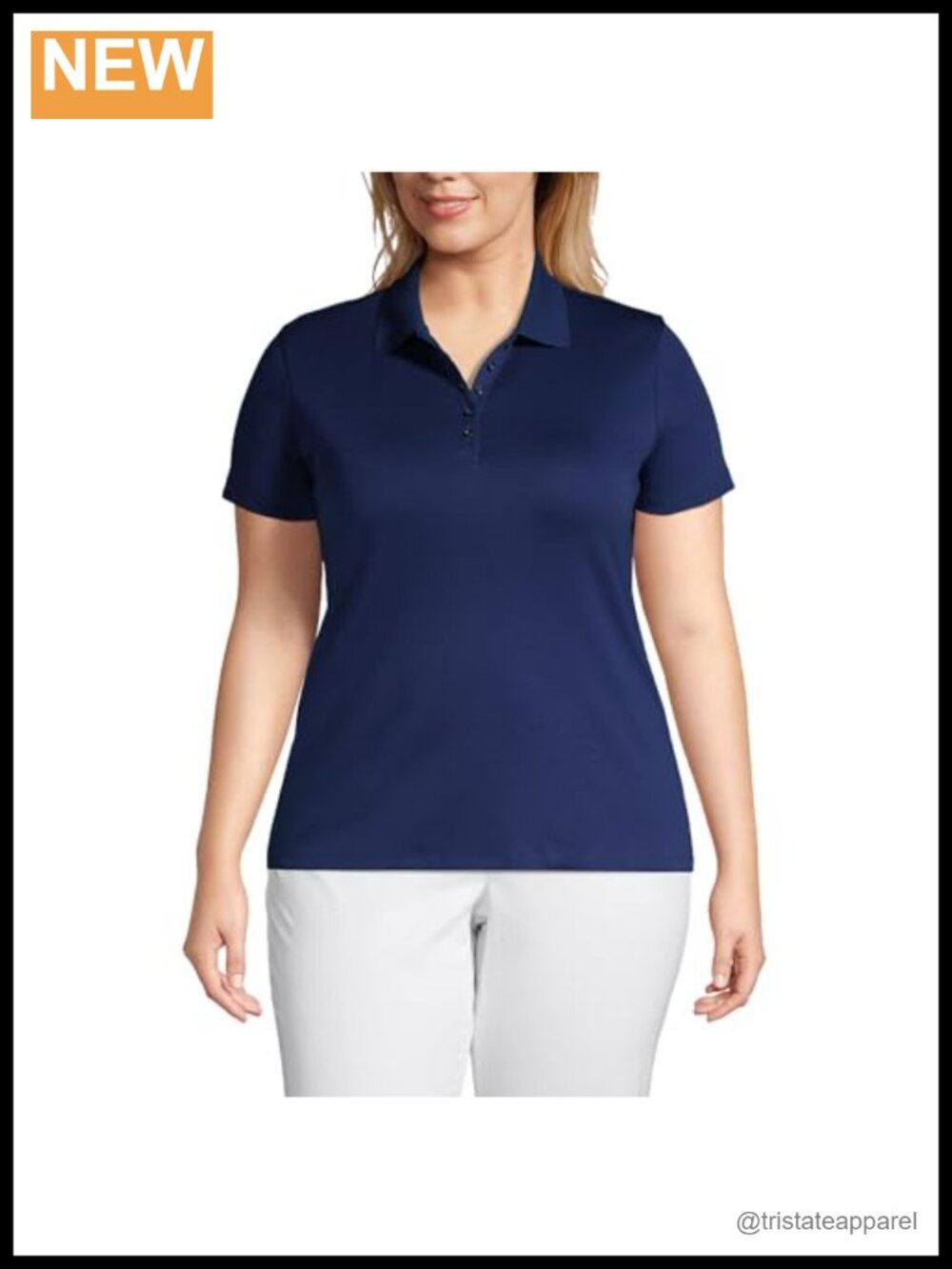 Women's Supima Cotton Polo Shirt Short Sleeve